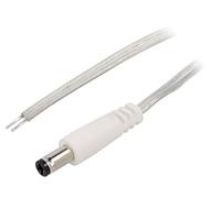 DC.CAB.8610.0200 Cavi DC 55/25 spina dritta 0,5mm² trasparente 2m BQ C