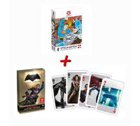 Dc Carte da Gioco 2er Set Originals + Batman V Superman di Supereroi