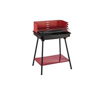 Dc Casa Barbecue a Carbonella con Griglia 59x43x81 cm - BBQ da Giardino in Metallo Verniciato - Griglia Regolabile, Ripiano Inferiore, Facile da Montare - Ideale per Grigliate all’Aperto