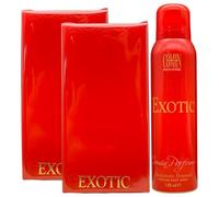 Dc Casa SET EXOTIC: Nebulizzatore unisex da 100 ml Eau de Parfum + Deodorante spray 150 ml