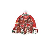 Dc Casa Stampo Biscotti Natale 5 Pezzi - Formine Natalizie per Biscotti e Dolci | Stampini Riutilizzabili per Decorazioni e Pasticceria