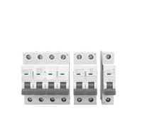 DC Circuit Breaker Solar Panels Switch Positive Negative Short Circuit 500VDC 10A/16A/20A/25A/32A/40A/50A/63A 6KA Breaker, Parti(2P,10A)