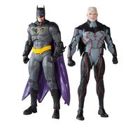 DC Collector Action Figures Pack of 2 Omega (Unmasked) & Batman (Bloody)(Gold...