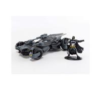 DC COMICS 1:32 BATMAN 2017 JUSTICE LEAGUE BATMOBILE DIECAST CAR E FIGURA