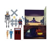 DC COMICS 5 POINTS SUPERMAN I MOSTRI MECCANICI (1941) SET IN SCATOLA DELUXE