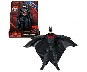 dc comics, Action Figure di Wingsuit 30 cm, con luci, Frasi e Ali Che Si aprono, Oggetto da Collezione del Film The Batman, Giocattoli Bambine dai 3 Anni in su, 6060523