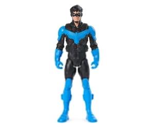 DC Comics, Action Figure Nightwing Armatura, Supereroe Giocattolo in Scala, Personaggio Mondo Batman Alto 30 cm, Supereroe con 11 Punti di Articolazione, Giochi per Bambini e Bambine, 3+ anni