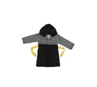 DC Comics Batman Accappatoio per bambini, piccolo regalo per ragazzi, vestaglia, poncho da bagno, cose alla moda, con tasche e cappuccio, morbido pile, grigio., 98