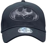 Cappellino Da Baseball In Gomma Nera Con Logo DC Comics Di Batman