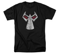 DC Comics - Batman - Bane Maschera - Adulto Unisex T-Shirt - Nero