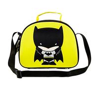 DC Comics Batman Bat Chibi-Porta Merenda 3D, Giallo, 25.5 x 20 cm