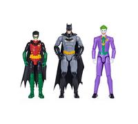DC Comics, Batman e Robin vs The Joker, Action Figure da 30,5 cm, Giocattoli per Bambini per Ragazzi e Ragazze dai 3 Anni in su