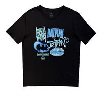 DC Comics Batman Face Your Fear Ufficiale Uomo Maglietta Unisex (X-Large)