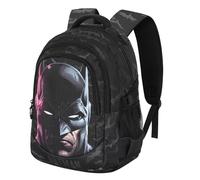 DC Comics Batman Face-Zaino Running PLUS, Nero, 34 x 46 cm, Capacità 32 L