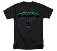 DC Comics - Batman Forever - Logo Interrogativo - T-Shirt Unisex Adulti - Nera