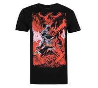 DC Comics Men's Batman Grave T Shirt, Black, L UK
