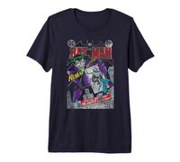 DC Comics Batman Joker Playing Card Cover Maglietta Premium