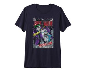 DC Comics Batman Joker Playing Card Cover Maglietta Premium