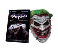 DC Comics Batman: La Morte Di Una Famiglia Libro E Maschera Costume Joker