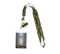DC COMICS BATMAN Lanyard Da 22 Pollici Con Portabadge E Charm Con Logo