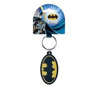 Dc Comics Soft Touch Portachiavi Batman Logo Con Figure Int.