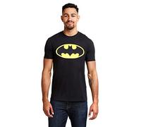 DC COMICS - Batman Logo, T-Shirt uomo, schwarz, M
