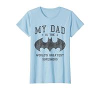 DC Comics Batman My Dad Is Superhero Padre Papà Maglietta