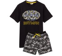DC Comics Batman Nero Camo Pigiama a maniche corte a gamba corta Uomini