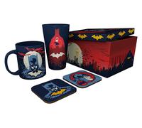 DC Comics Batman Set Bicchiere XXL + Tazza + 2 Sottobicchieri Luminosi AbyStyle