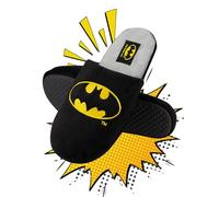 DC Comics Batman Pantofole Uomo & Calze - Pattine Per Casa | Ciabatte Morbide Pratiche, Stile Dedicato Men