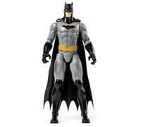 DC Comics Batman, Personaggio da 30 cm articolato - Versione Grigio/Nero, dai 3 Anni - 6056680