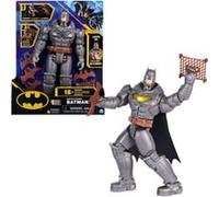 DC Comics, Batman, Personaggio Deluxe Battle Strike Batman da 30 cm, 5 Accessori, Oltre 20 Suoni, Giocattoli da Collezionare per Bambini e Bambine dai 3 Anni in su, Gioco figura DC Comics , Batman, Pe