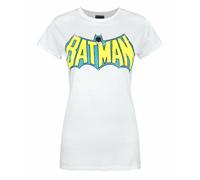 DC Comics Batman Retro Logo Donne X-Grande T-shirt a maniche corte