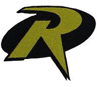 DC Comics Batman Robin logo Iron On applique patch