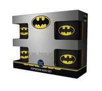 Dc Comics Batman Set 4 Tazzine per Espresso Abystyle