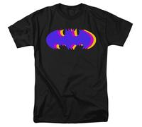 DC Comics - Batman - Simbolo Tri Colore - T-Shirt Da Adulto