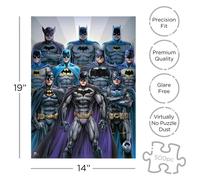 Dc Comics Batman Suits 500 Pezzi Puzzle Puzzle Aquarius Ent