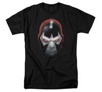 DC Comics - Batman - Testa Di Bane - T-Shirt Breve Unisex Per Adulti - Nera
