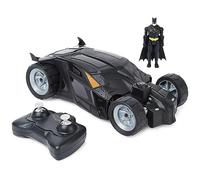 DC Comics, Batmobile, auto telecomandata Batmobile, facile da guidare, compatibile con personaggi di Batman, giocattoli per bambini per ragazzi e ragazze dai 4 anni in su