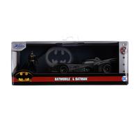 DC Comics Batmovil 1989 metal car + Batman figure set