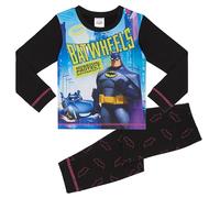 DC Comics BatWheels Batman - Set Pigiama a Maniche Lunghe per Bambini