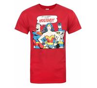 DC Comics Be A Hero Maglietta Uomo (NS8001)
