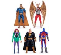 DC Comics Black Adam - Action figure della Justice Society, confezione multipla da 10 cm