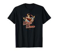 DC Comics Bombshells Wonder Woman Badge Maglietta