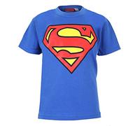DC Comics Superman Logo T-Shirt, Royal Blue, 12 Anni Boy's