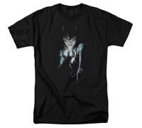 DC Comics Catwoman Batman #685 Cover T-Shirt Uomo Nero Girocollo Cotone