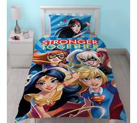 DC Comics Copripiumino Set - Letto Singolo/Doppio Bambini Supereroi Camera da