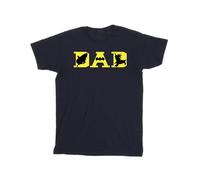 DC Comics Dad With Bat Icons Maglietta Batman Uomo (BI14739)