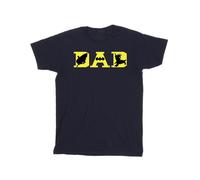 DC Comics Dad With Bat Icons Maglietta Batman Uomo (BI14739)