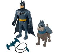 Dc comics DC League of Super-Pets Batman & Ace, Giocattolo per Bambini 3+ Anni, HGL03 + 2 Buoni Cinema DC League of Super-Pets